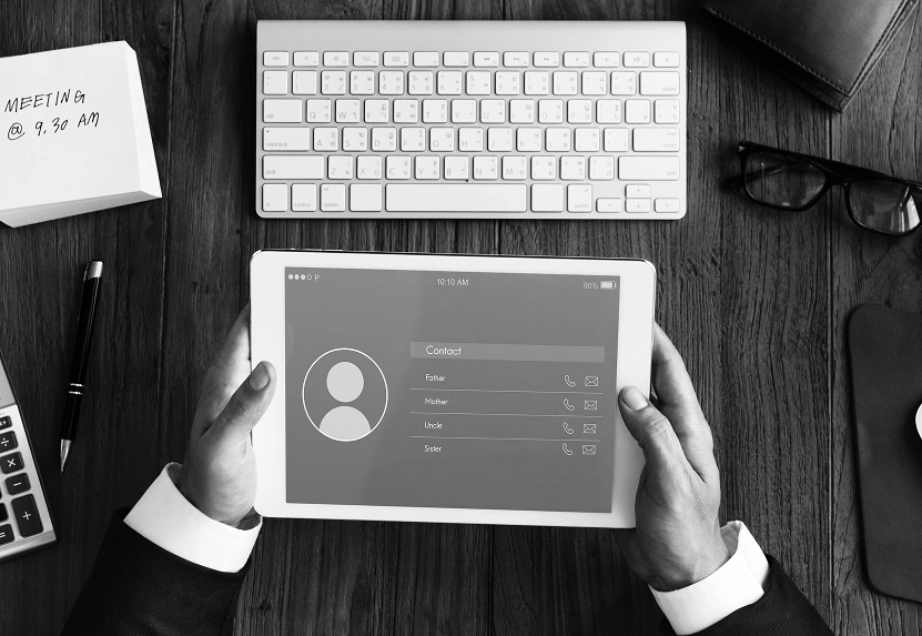 application-contact-communication-connection-concept